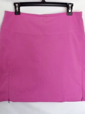 Antigua Golf Vibrant Pink Mini Skirt
